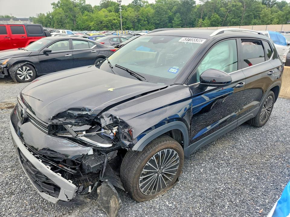 2025 Volkswagen Taos VIN 3VVSC7B28SM045020 — COPART salvage auction photo