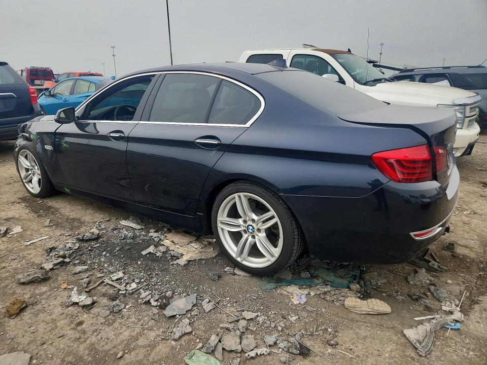 2014 BMW 5er VIN WBA5B3C5XED293167 COPART salvage auction — FRONT END, Mi - Certificate Of Title, sold $3,650 on 2026-08-18 (photo 2)