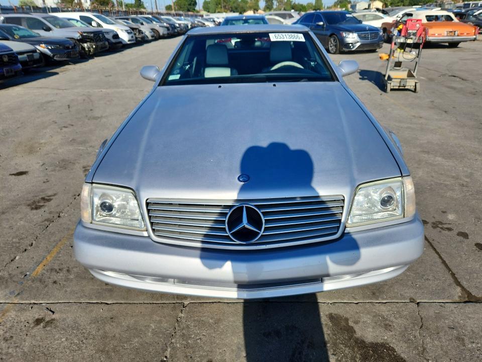 2002 Mercedes-benz Sl-klasse VIN WDBFA68F72F204506 COPART salvage auction — NORMAL WEAR, CA - DIS/DLR/EXP ONLY CLEAN TITLE, sold $11,000 on 2026-08-24 (photo 5)