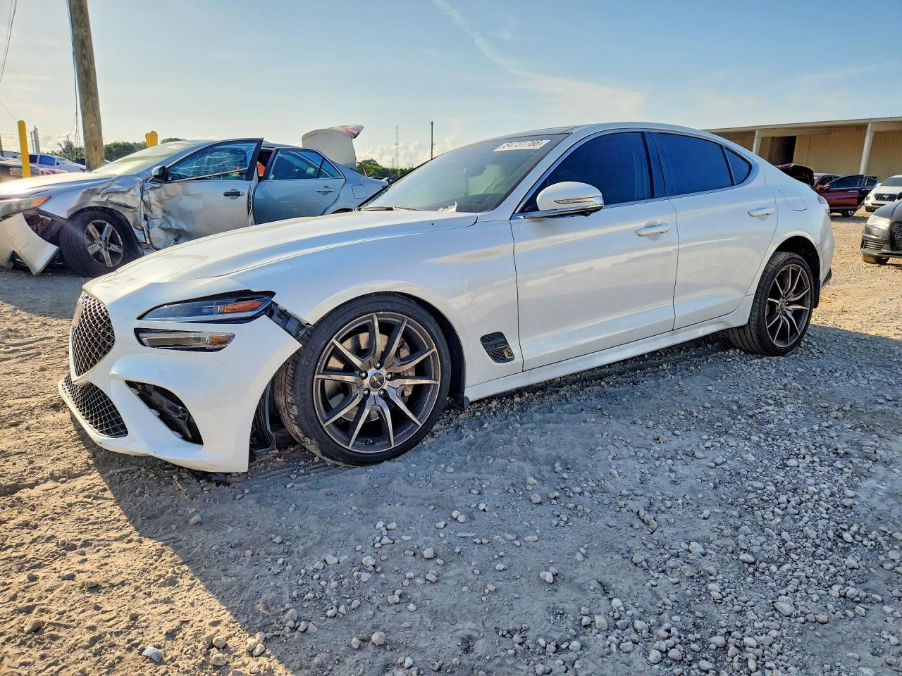 2026 Genesis G70 VIN KMTG24SC3TU162047 — COPART salvage auction photo