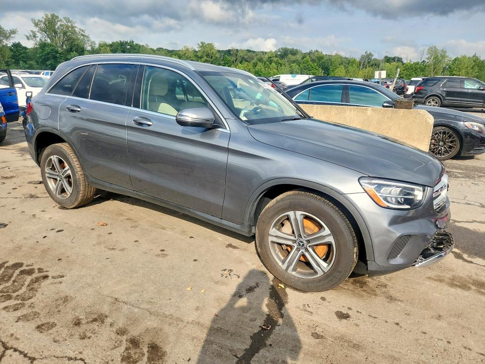 2020 Mercedes-Benz GLC-Class VIN WDC0G8EB3LF679276 COPART salvage auction — FRONT END, Nj - Certificate Of Title, sold $7,700 on 2026-09-14 (photo 4)