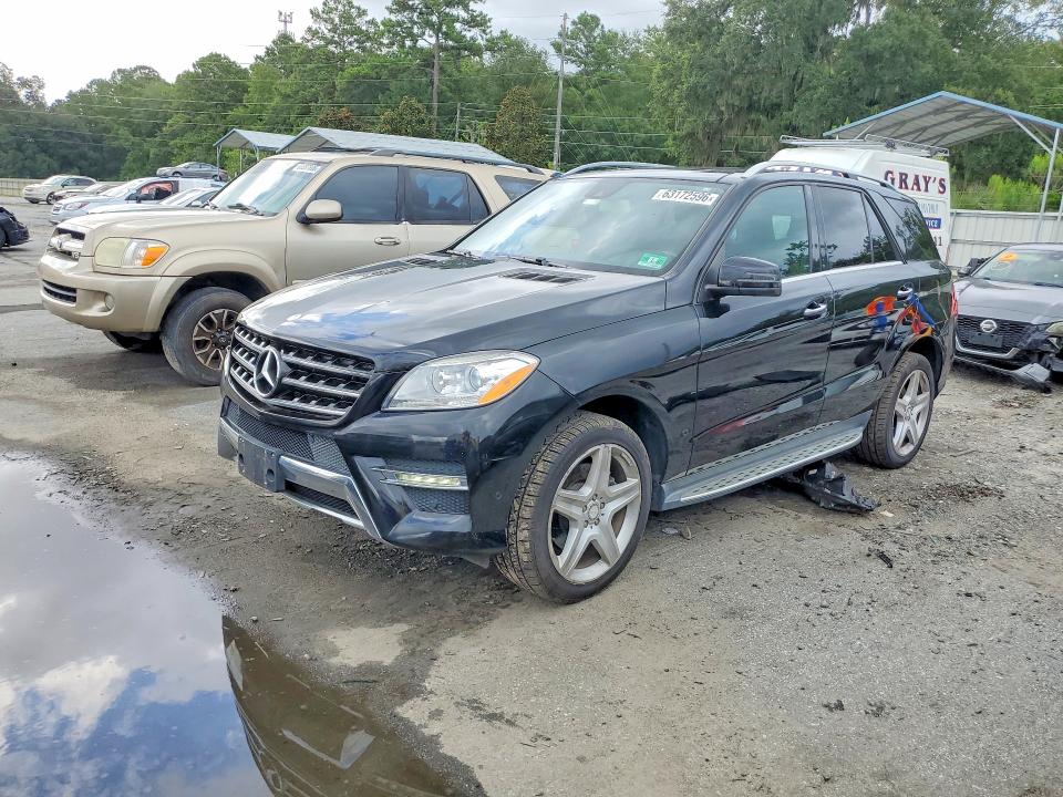 2015 Mercedes-benz M-klasse VIN 4JGDA5GB3FA546177 COPART salvage auction — MINOR DENT/SCRATCHES, Sc - Certificate Of Title (P), sold $7,800 on 2026-08-20 (photo 1)