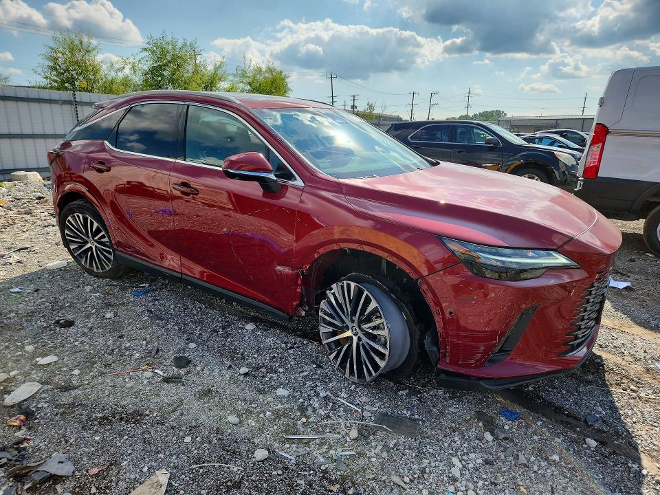 2025 Lexus VIN 2T2BAMCA0SC096976 COPART salvage auction — SIDE, Il - Salvage Certificate, sold $21,200 on 2026-09-16 (photo 4)