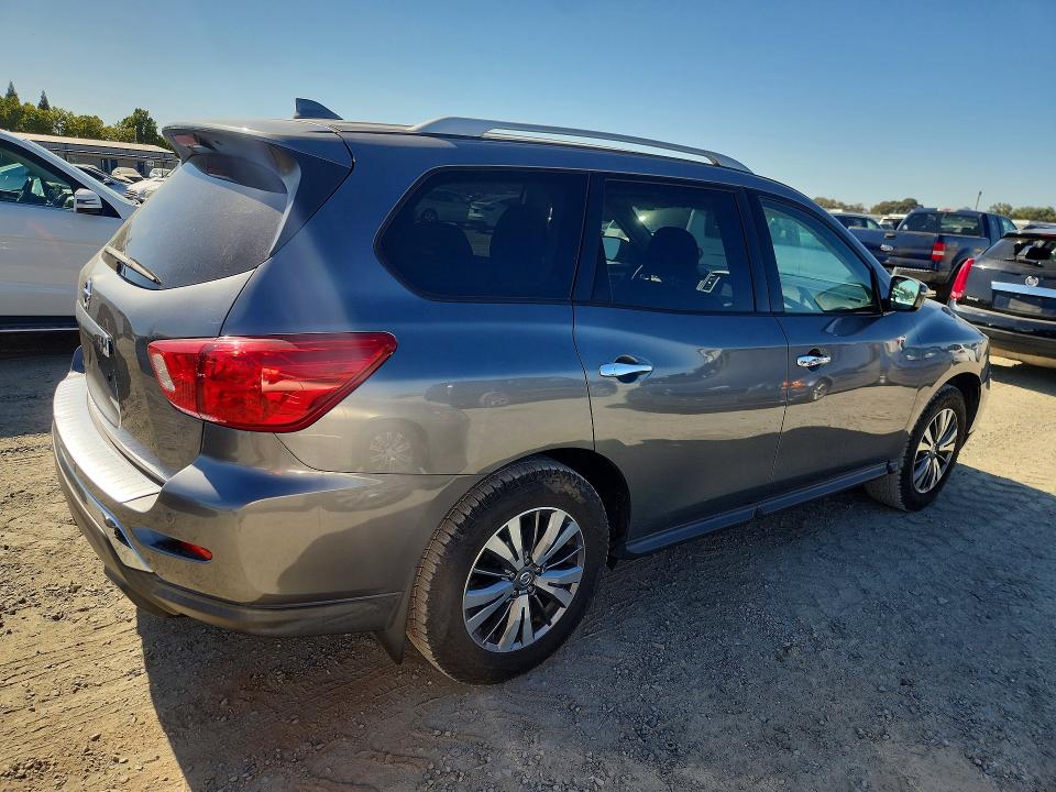 2025 Nissan Pathfinder VIN 5N1DR2AN4LC630440 COPART salvage auction — MINOR DENT/SCRATCHES, Ca - Dis/Dlr/Exp Only Clean Title, sold $4,650 on 2026-08-20 (photo 3)