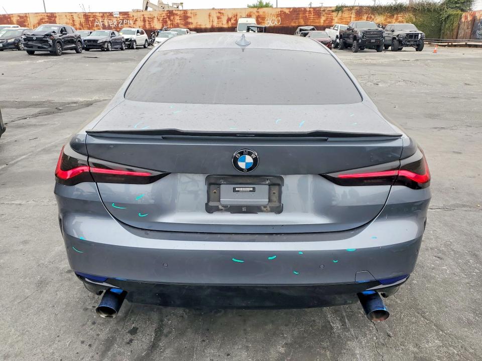 2022 BMW VIN WBA53AP09NCK94459 COPART salvage auction — FRONT END, Ca - Salvage Certificate, sold $12,300 on 2026-08-12 (photo 6)