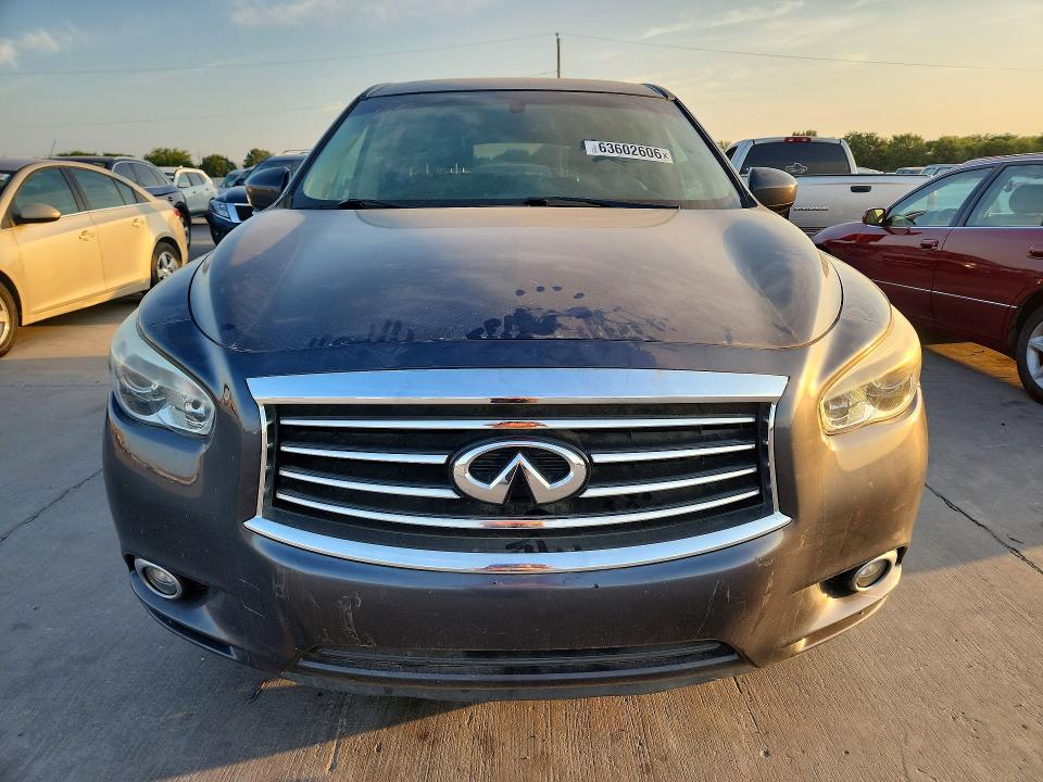 2014 Infiniti Qx60 VIN 5N1AL0MM1EC522792 COPART salvage auction — NORMAL WEAR, Tx - Certificate Of Title, sold $500 on 2026-09-14 (photo 5)