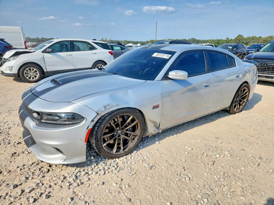 2019 Dodge Charger VIN 2C3CDXGJ3KH742727 — COPART salvage auction photo