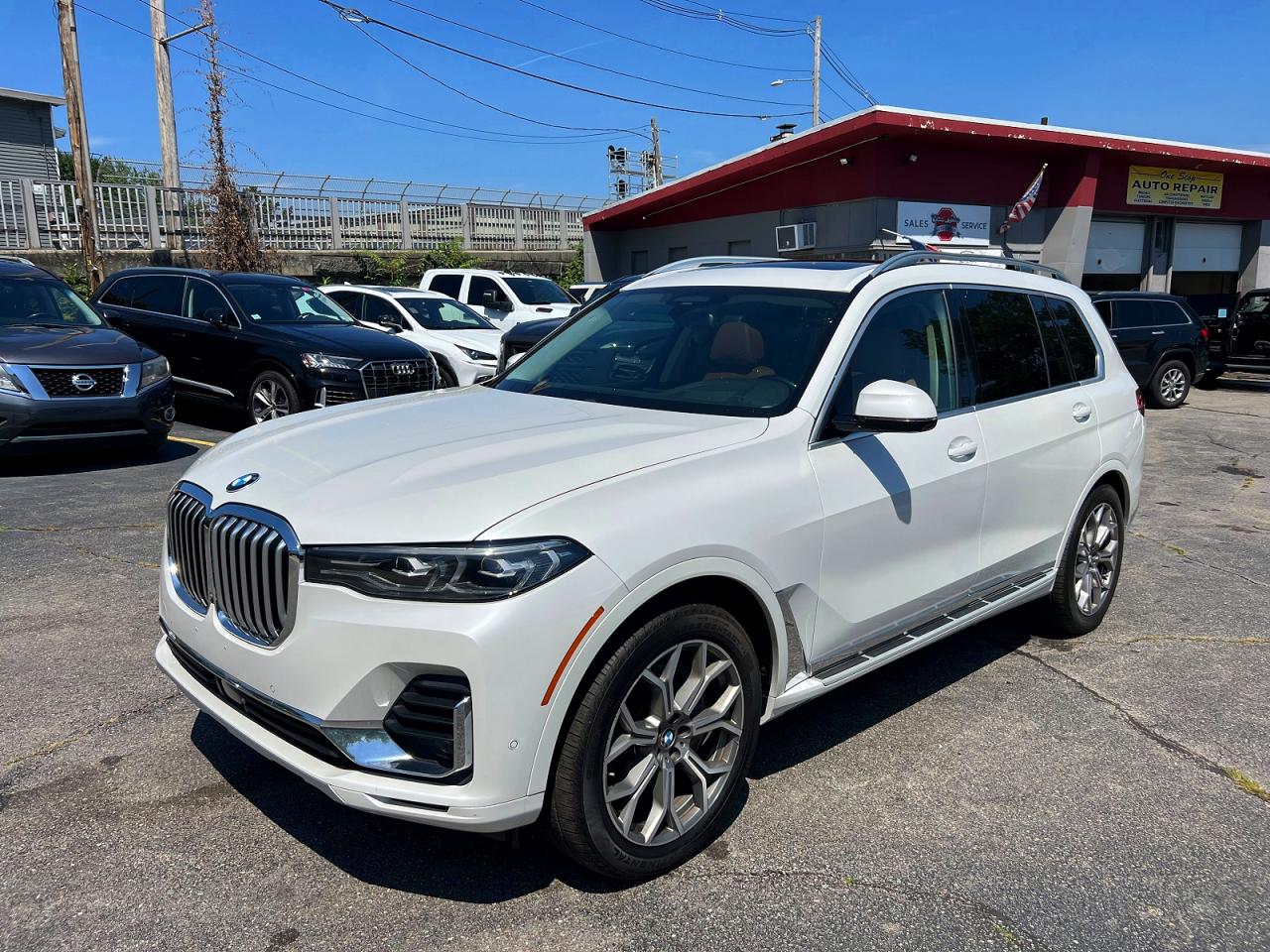 2019 BMW X7 VIN 5UXCX4C57KLS36314 — COPART salvage auction photo