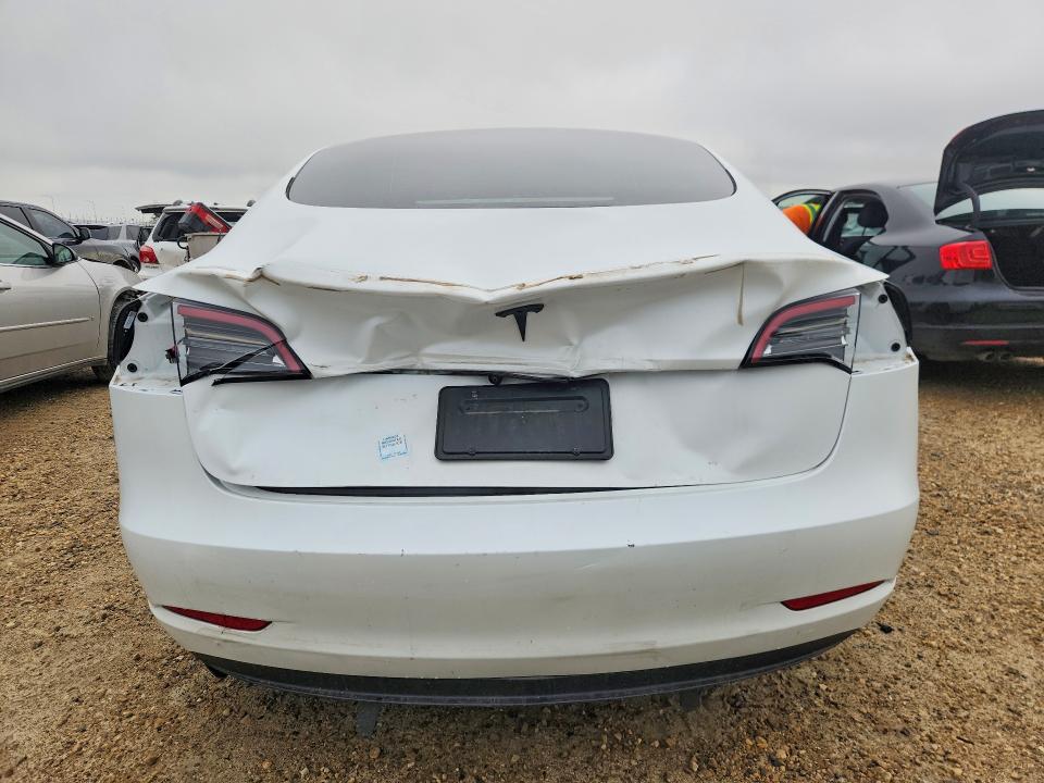 2023 Tesla Model 3 VIN LRW3E1FA0PC871958 COPART salvage auction — REAR END, Ab - Bos - Salvage, sold $9,800 on 2026-09-03 (photo 6)