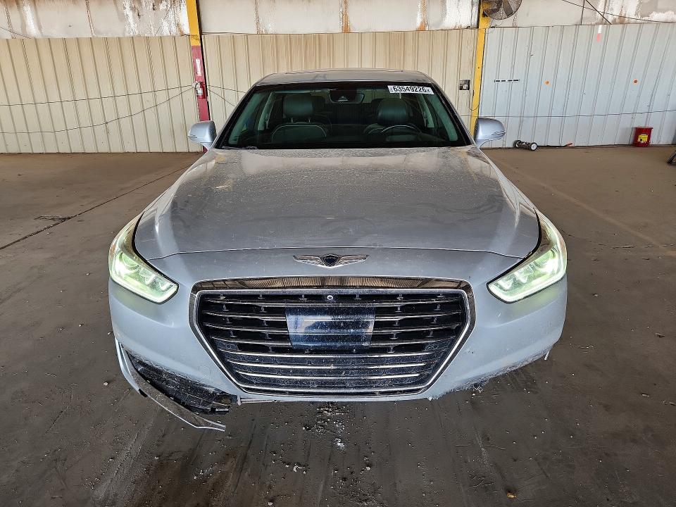 2018 Genesis G90 VIN KMHG34JA6JU044868 COPART salvage auction — FRONT END, Az - Cert Of Title - Salvage, sold $4,100 on 2026-08-31 (photo 5)