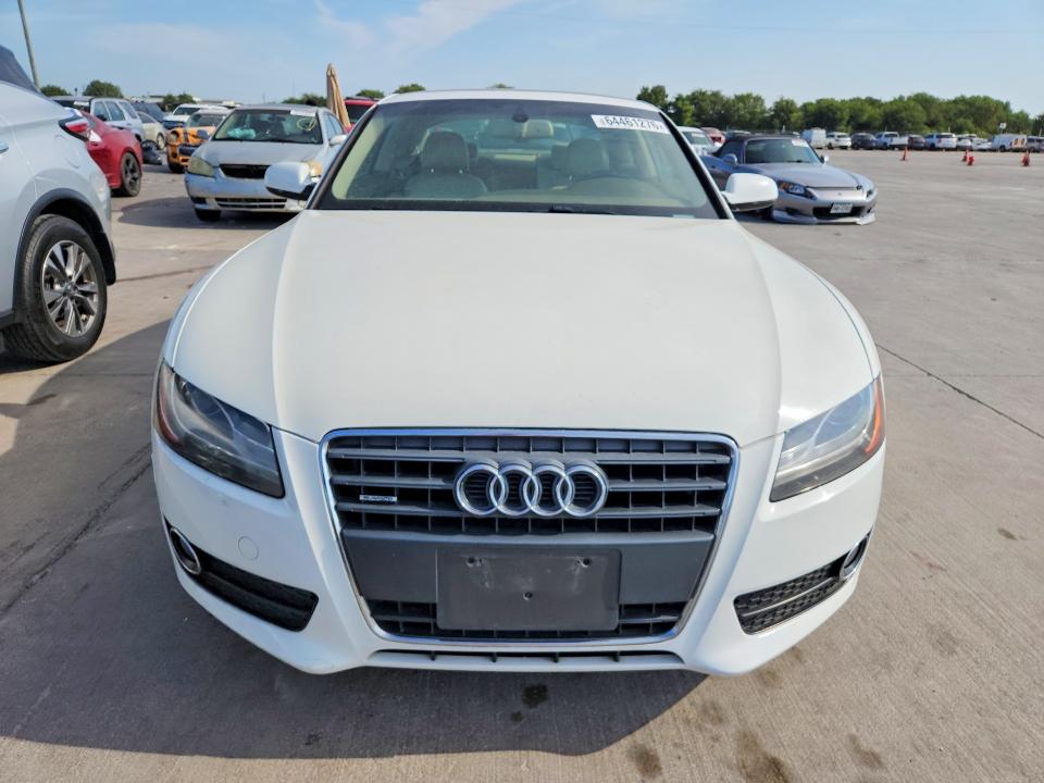 2012 Audi A5 VIN WAULFAFR7CA042992 COPART salvage auction — NORMAL WEAR, Salvage Title, sold $500 on 2026-08-13 (photo 5)