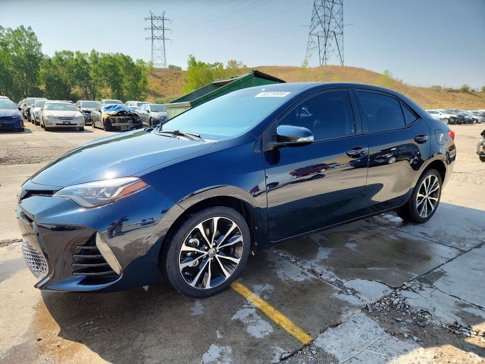 2017 Toyota Corolla VIN 2T1BURHE6HC950298 — COPART salvage auction photo
