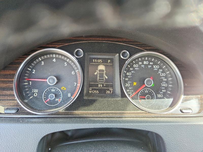 2015 Volkswagen Passat cc VIN WVWRP7AN5FE815649 COPART salvage auction — MINOR DENT/SCRATCHES, Tx - Cert Of Title-Rebuilt Salvage, sold $1,150 on 2026-08-17 (photo 9)