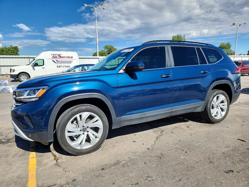 2022 Volkswagen Atlas VIN 1V2HR2CAXNC561898 — COPART salvage auction photo