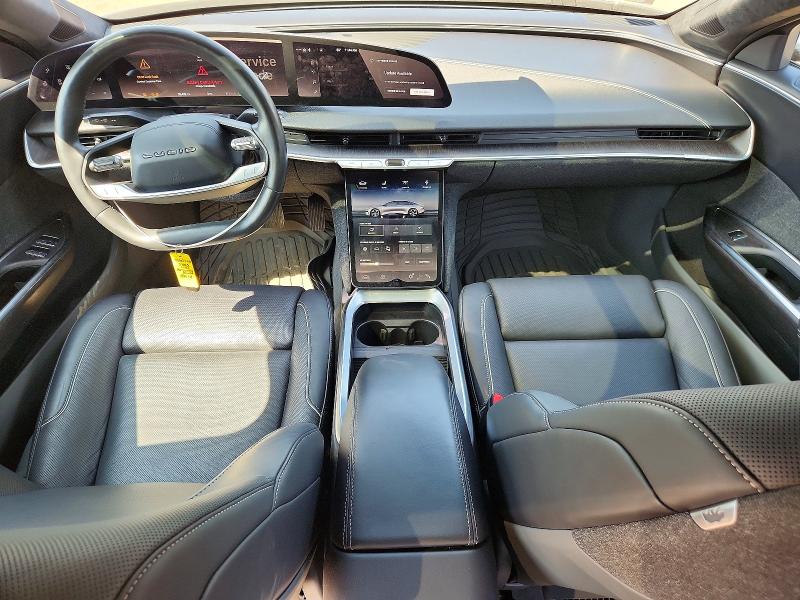 2023 Lucid Air VIN 50EA1TEA7PA001053 COPART salvage auction — REAR END, Il - Salvage Certificate, sold $14,200 on 2026-09-22 (photo 8)