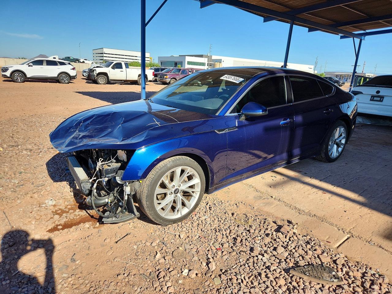 2023 Audi A5 VIN WAUABCF59PA021417 — COPART salvage auction photo