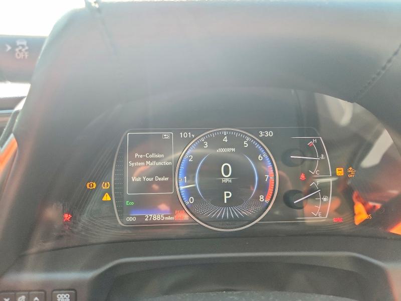 2021 Lexus ES VIN 58ACZ1B17MU094590 COPART salvage auction — REAR END, Al - Certificate Of Title, sold $17,800 on 2026-08-24 (photo 9)