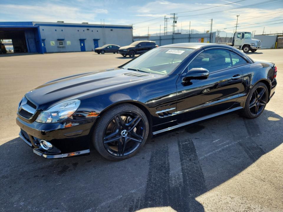 2011 Mercedes-benz Sl-class VIN WDBSK7BA6BF165437 — COPART salvage auction photo