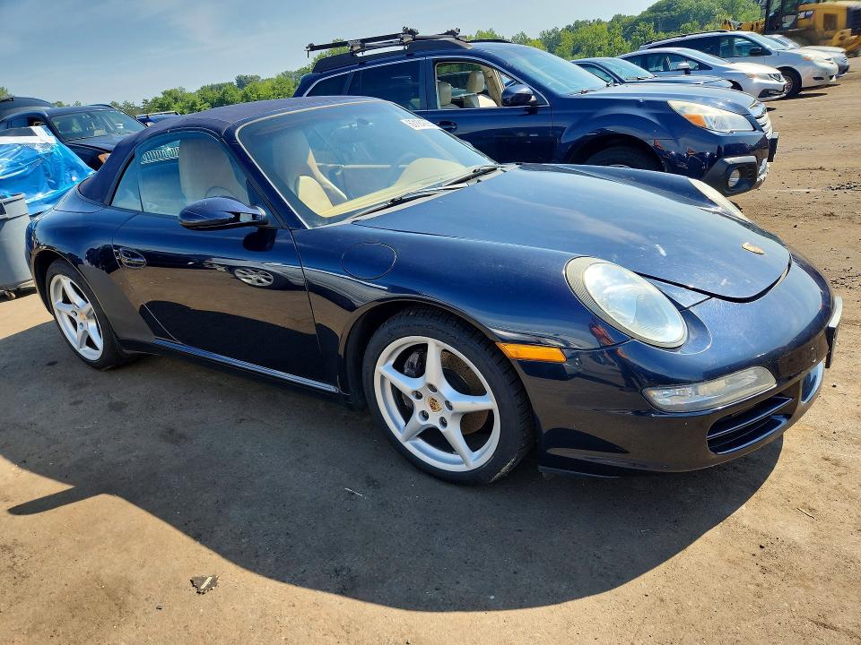 2008 Porsche 911 VIN WP0CA29968S765382 COPART salvage auction — FRONT END, CT - CERTIFICATE OF TITLE, sold $15,100 on 2026-08-07 (photo 4)