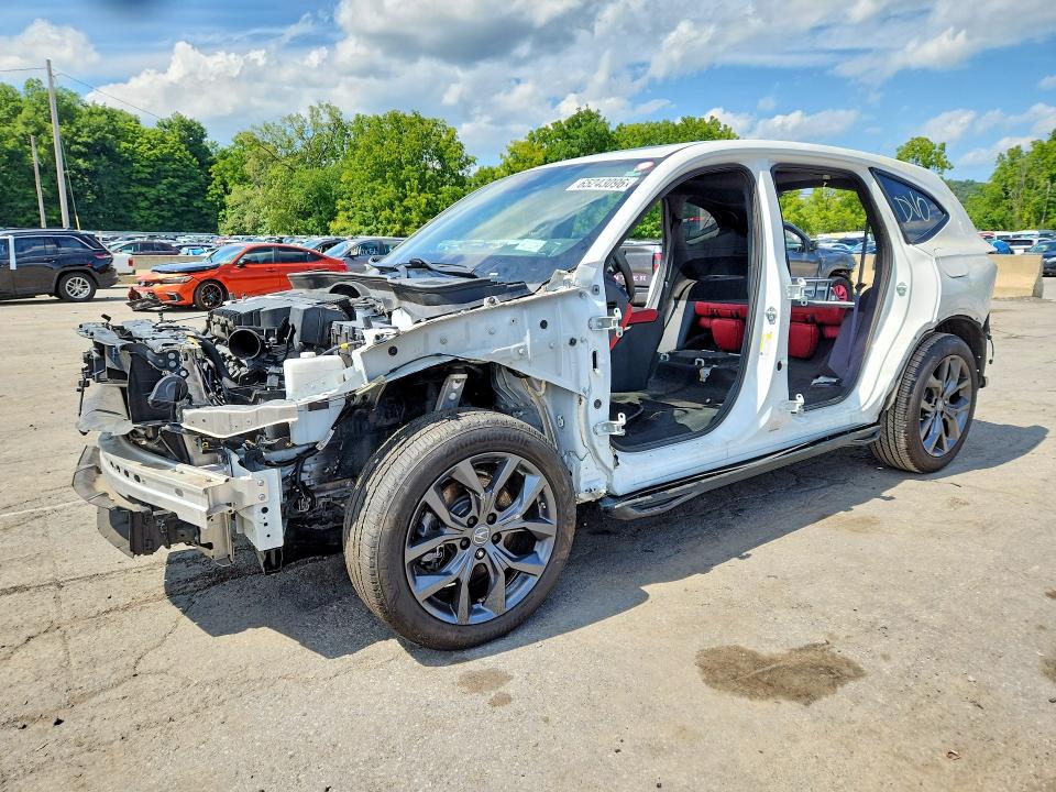 2022 Acura Mdx VIN 5J8YE1H09NL035447 — COPART salvage auction photo