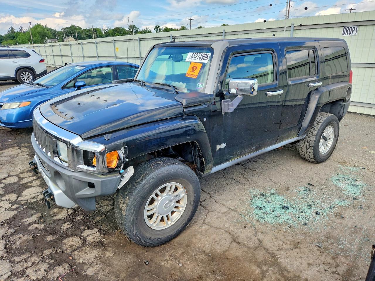 2008 Hummer H3 VIN 5GTEN13EX88190559 COPART salvage auction — Minor Dent/Scratches, Ct - Clean Title, sold $975 on 2026-09-18 (photo 1)
