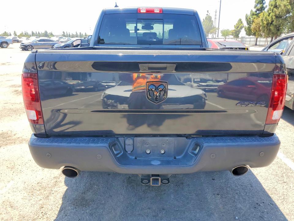 2019 Ram 1500 VIN 1C6RR7GT5KS705980 COPART salvage auction — FRONT END, Ca - Salvage Certificate, sold $9,400 on 2026-09-03 (photo 6)