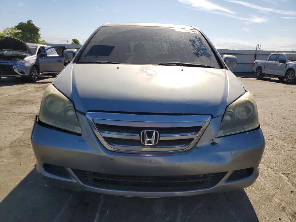 2007 Honda Odyssey VIN 5FNRL38637B044580 COPART salvage auction — ALL OVER, Ca - Salvage Certificate, sold $225 on 2026-08-21 (photo 5)