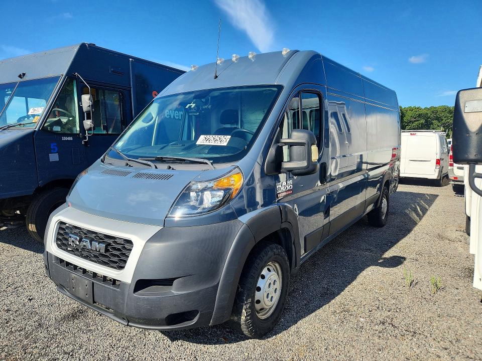 2020 Ram Promaster 3500 VIN 3C6URVJG0LE139791 — COPART salvage auction photo