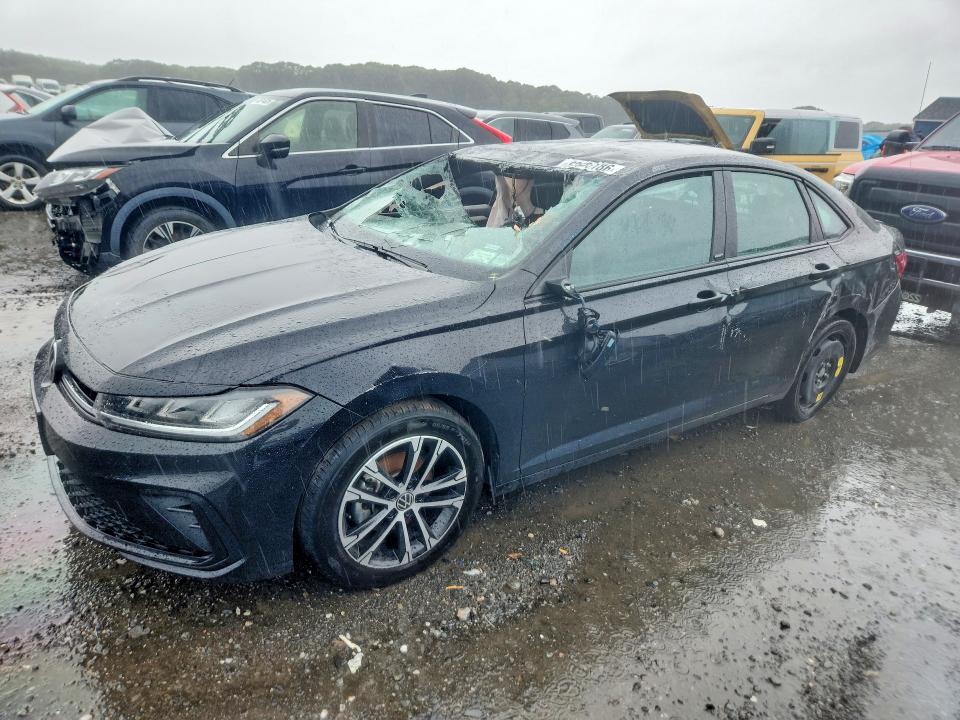 2025 Volkswagen Jetta VIN 3VWBX7BU1SM077566 COPART salvage auction — SIDE, Fl - Certificate Of Title, sold $525 on 2026-08-19 (photo 1)