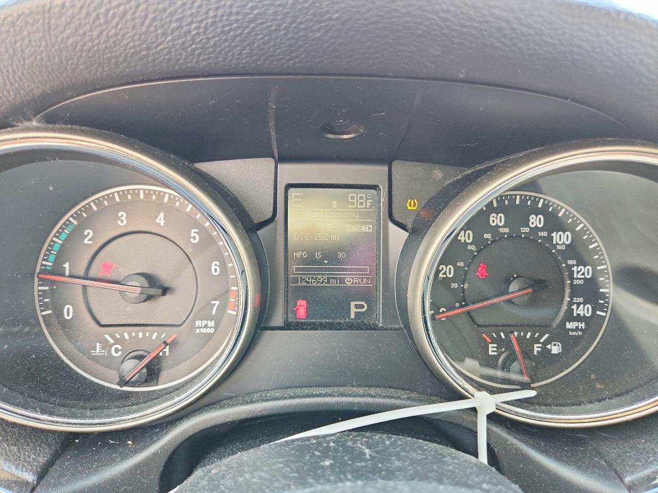 2012 Jeep Grand Cherokee VIN 1C4RJFAG1CC224657 COPART salvage auction — Front End, TX - SALVAGE VEHICLE TITLE, sold $2,500 on 2026-09-27 (photo 9)