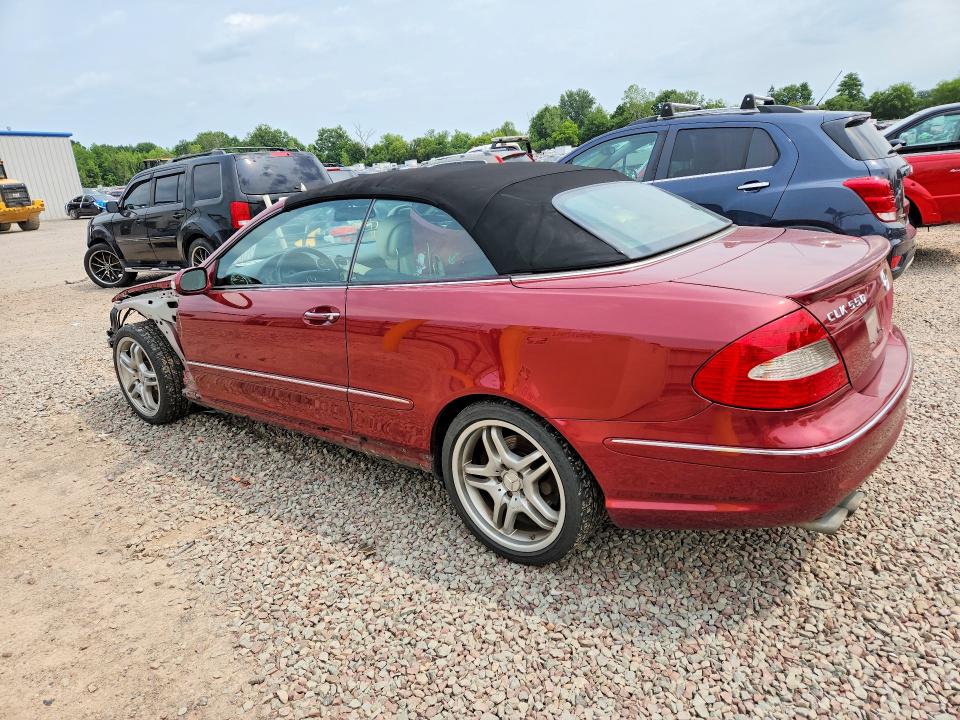 2009 Mercedes-benz Clk-class VIN WDBTK72F69T102530 COPART salvage auction — FRONT END, NY - MV-907A SALVAGE CERTIFICATE, sold $450 on 2026-08-12 (photo 2)