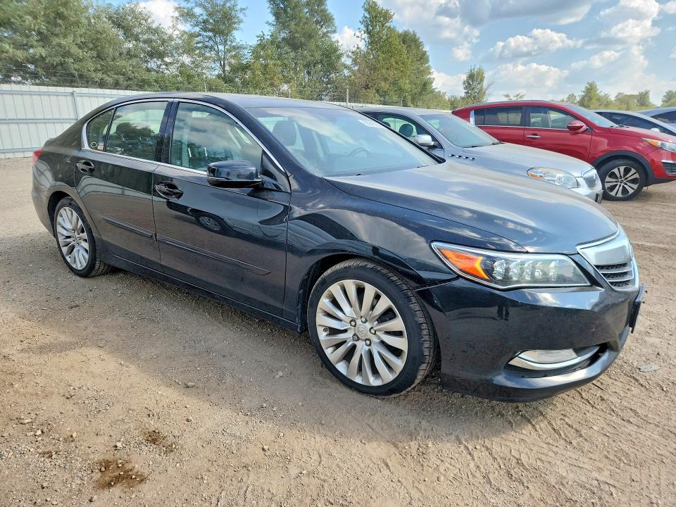 2014 Acura RLX VIN JH4KC1F54EC003867 COPART salvage auction — MINOR DENT/SCRATCHES, Salvage Title, sold $8,400 on 2026-09-03 (photo 4)