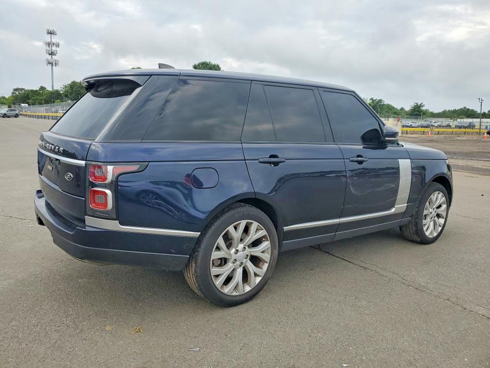 2021 Land rover RANGE ROVER VIN SALGS2RU1MA433619 COPART salvage auction — SIDE, NY - MV-907A SALVAGE CERTIFICATE, sold $22,400 on 2026-09-11 (photo 3)