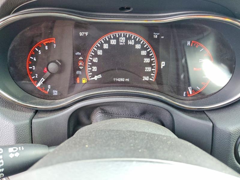 2018 Dodge Durango VIN 1C4SDHCT3JC290106 COPART salvage auction — REAR END, Az - Cert Of Title - Salvage, sold $8,600 on 2026-08-21 (photo 9)