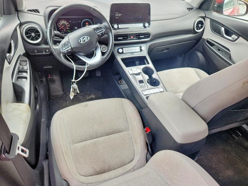 2023 Hyundai Kona VIN KM8K33AG3PU182546 COPART salvage auction — MECHANICAL, IL - CERTIFICATE OF TITLE, sold $7,300 on 2026-08-17 (photo 8)