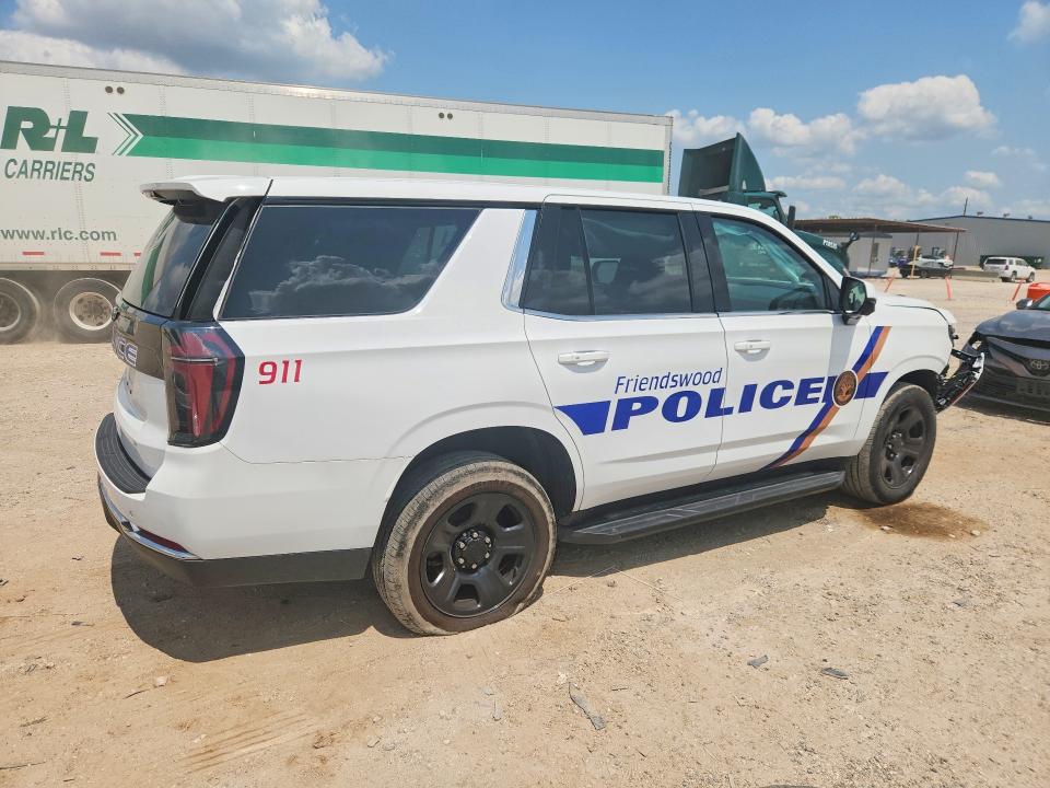 2025 Chevrolet Tahoe VIN 1GNS5UED4SR201628 COPART salvage auction — FRONT END, Tx - Salvage Vehicle Title, sold $21,100 on 2026-09-14 (photo 3)