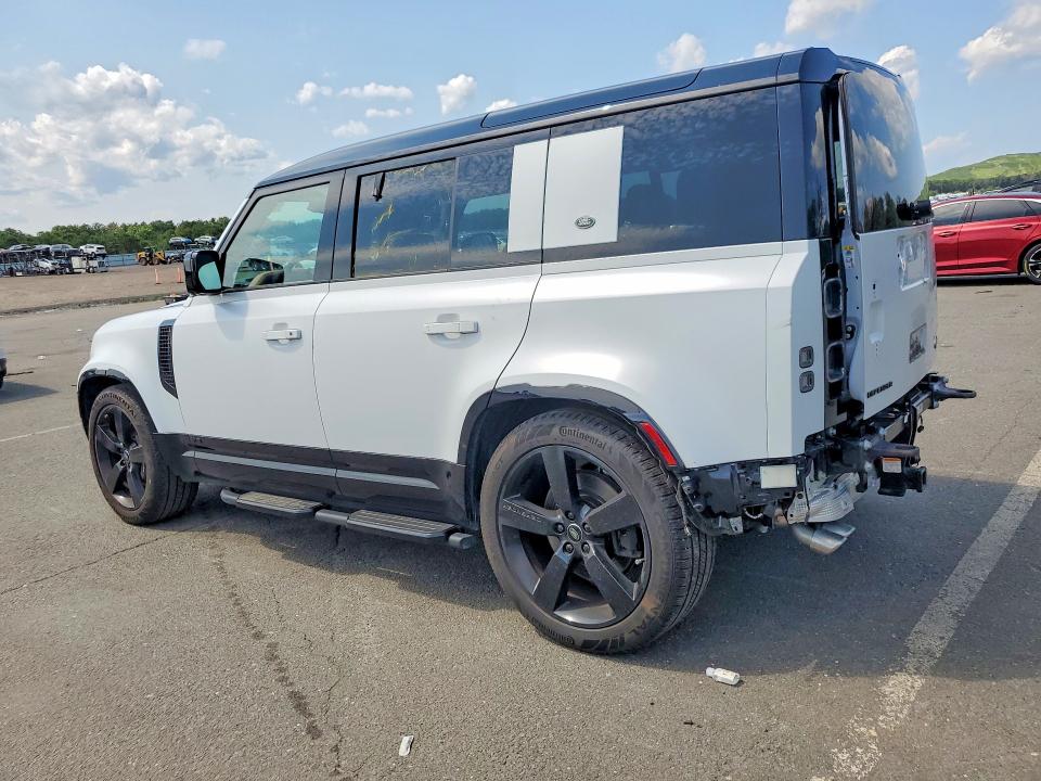 2023 Land rover Defender VIN SALEWEEE5P2175812 COPART salvage auction — REAR END, Ny - Mv-907A Salvage Certificate, sold $45,500 on 2026-08-28 (photo 2)