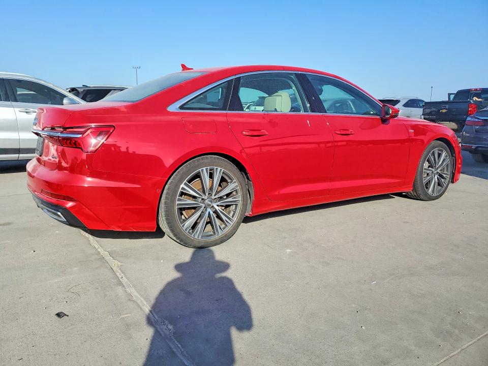 2019 Audi A6 VIN WAUL2AF25KN093171 COPART salvage auction — MECHANICAL, Tx - Cert Of Title-Rebuilt Salvage (P), sold $16,850 on 2026-09-09 (photo 3)