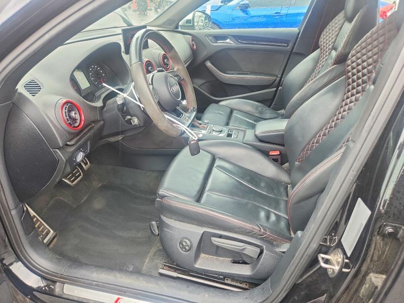 2018 Audi Rs3 VIN WUABWGFF4J1903892 COPART salvage auction — FRONT END, Ct - Cert Of Title-Salvage, sold $12,200 on 2026-08-07 (photo 7)