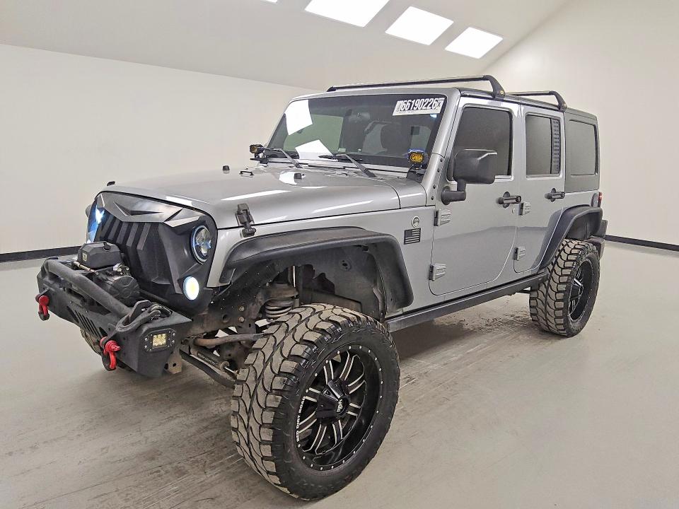 2015 Jeep Wrangler / VIN 1C4BJWDG5FL505104 — COPART salvage auction photo