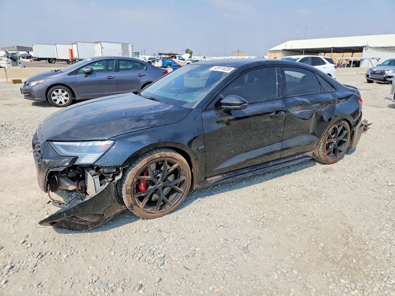 2022 Audi RS3 VIN WUAG4DGY7NA906592 — COPART salvage auction photo