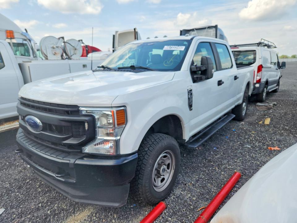 2022 Ford F-350 super duty VIN 1FT8W3B68NEE41440 COPART salvage auction — MINOR DENT/SCRATCHES, Oh - Certificate Of Title (P), sold $20,300 on 2026-09-14 (photo 1)