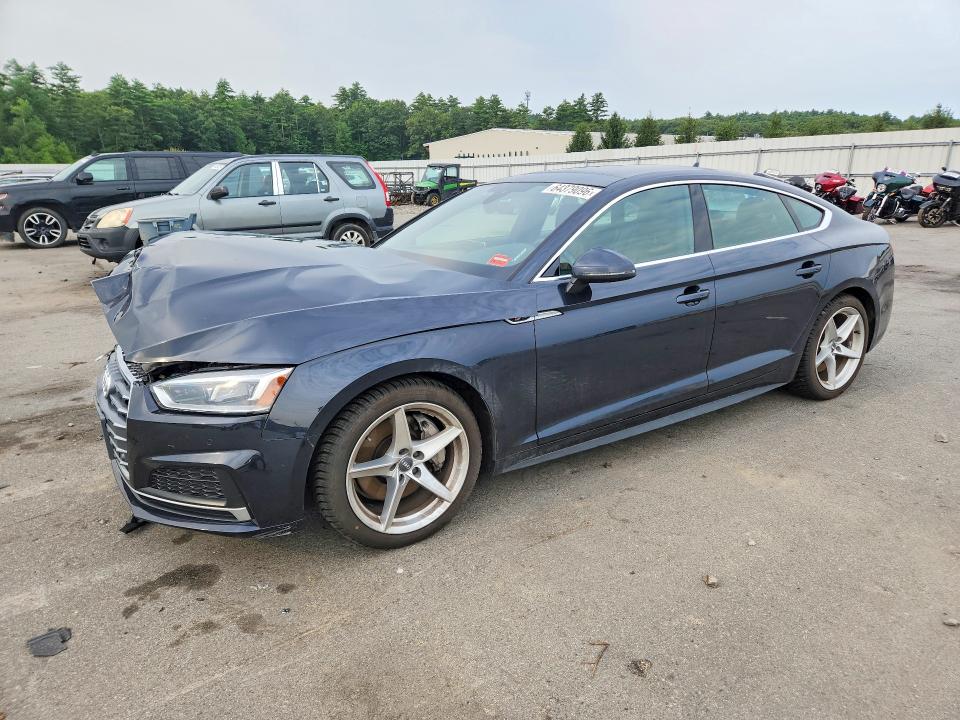 2018 Audi A5 VIN WAUENCF56JA039406 — COPART salvage auction photo