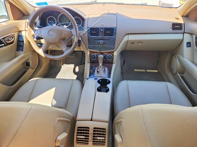 2008 Mercedes-benz C class VIN WDDGF81X58F126294 COPART salvage auction — MINOR DENT/SCRATCHES, NH - CERTIFICATE OF TITLE, sold $1,150 on 2026-08-18 (photo 8)