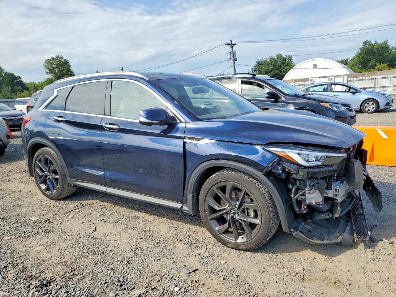 2022 Infiniti QX50 VIN 3PCAJ5DB5NF109931 — COPART salvage auction photo