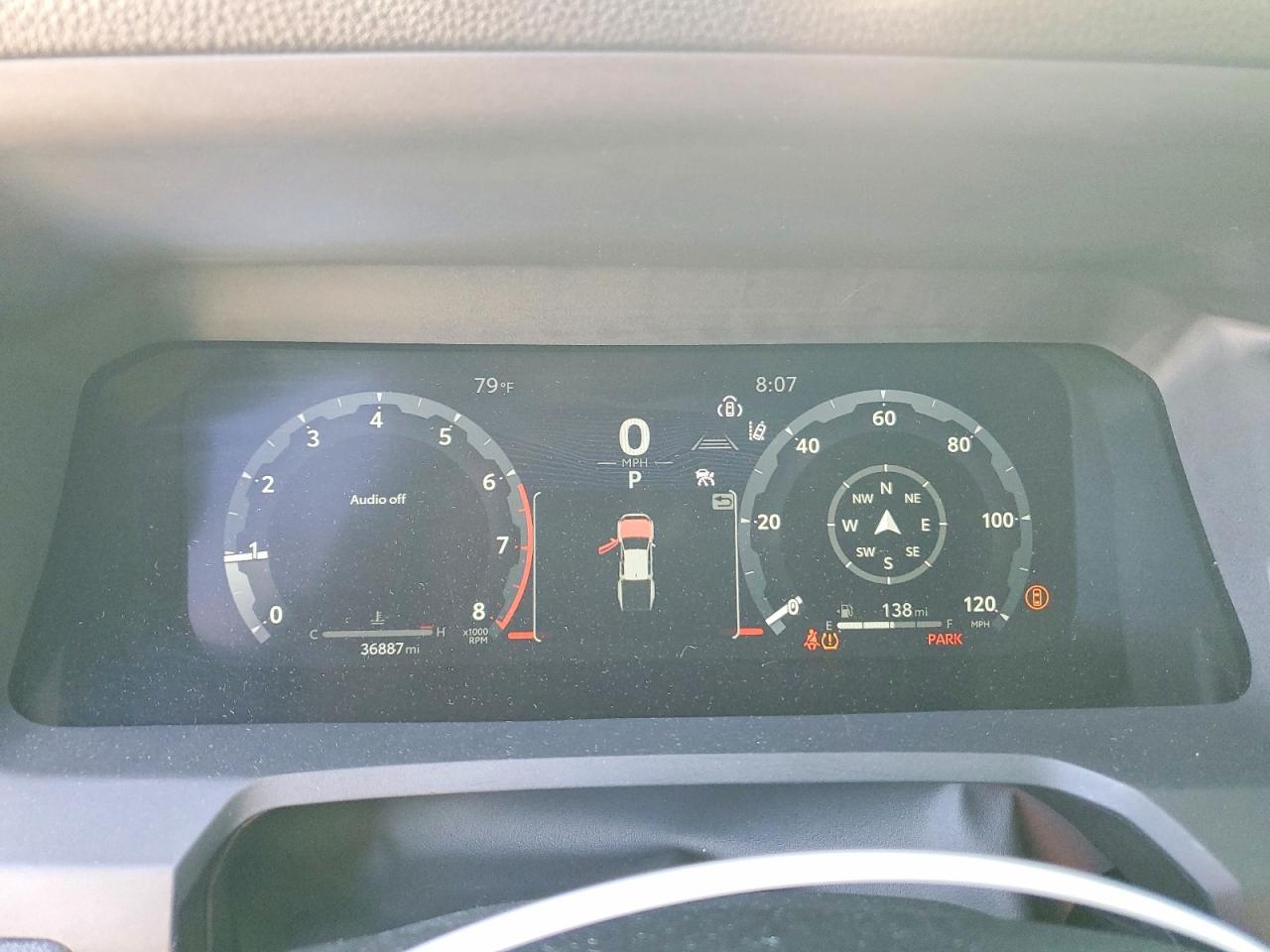 2024 Toyota Tacoma VIN 3TMLB5JN9RM073084 COPART salvage auction — Rear End, Bs - Salvage Title, sold $21,500 on 2026-09-25 (photo 9)