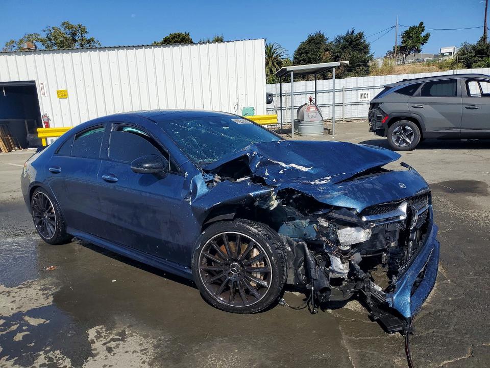 2020 Mercedes-benz Cla-class VIN WDD5J5BB5LN062246 COPART salvage auction — FRONT END, CA - CERTIFICATE OF TITLE, sold $4,500 on 2026-08-27 (photo 4)