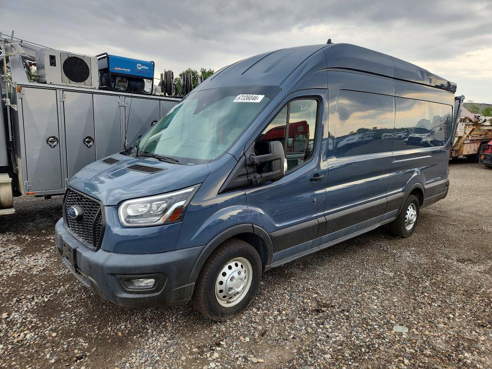 2022 Ford Transit VIN 1FTBR3U81NKA61319 — COPART salvage auction photo