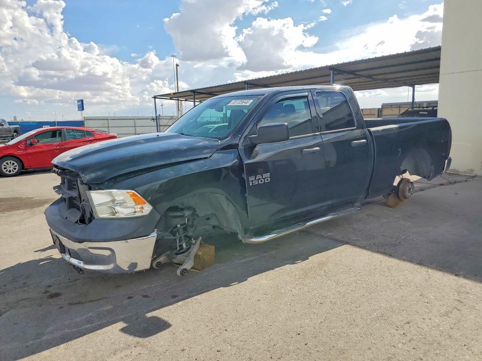 2018 Ram 1500 VIN 1C6RR6FGXJS195428 COPART salvage auction — FRONT END, TX - CERTIFICATE OF TITLE (P), sold $825 on 2026-08-14 (photo 1)