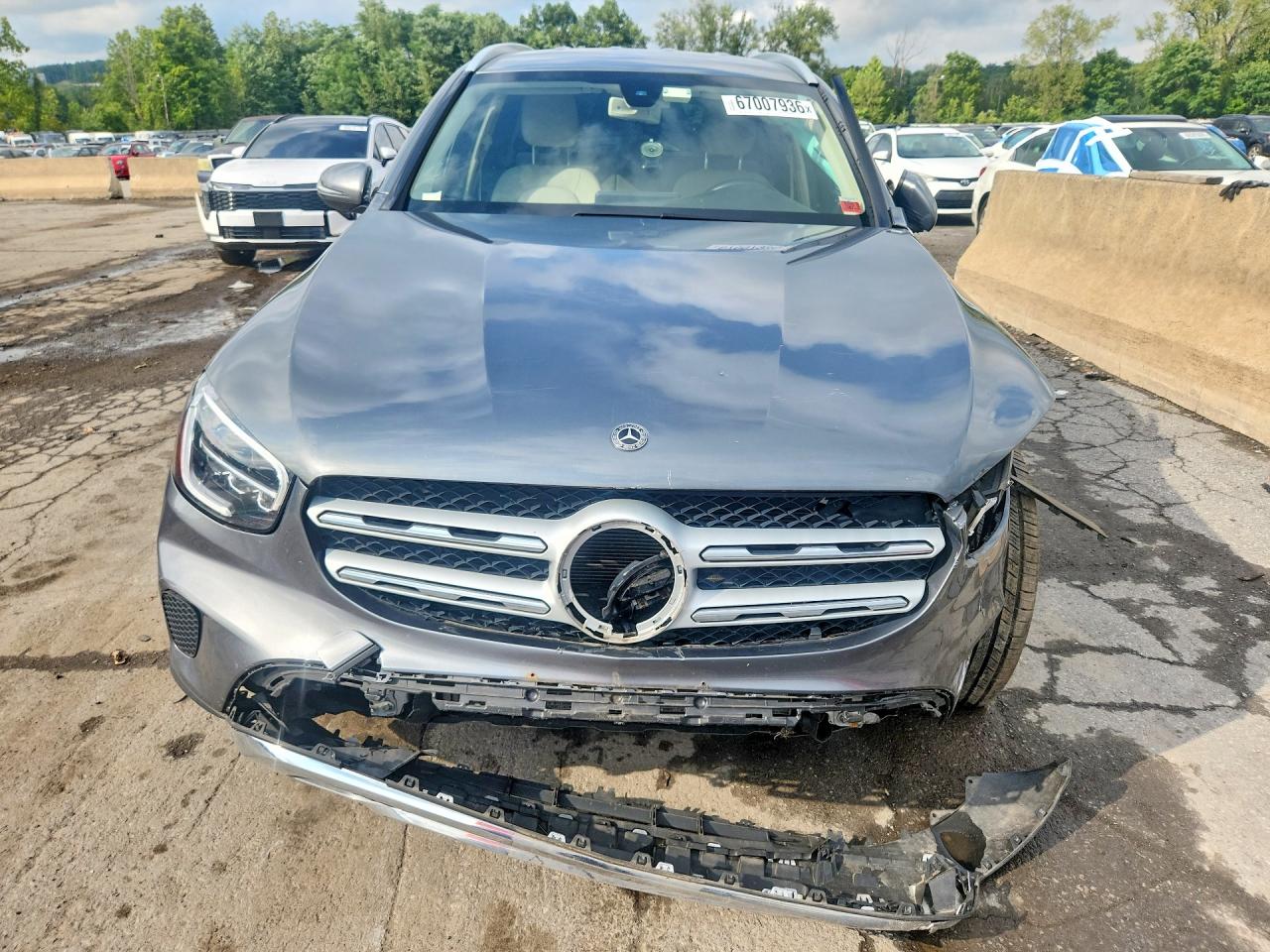 2020 Mercedes-Benz GLC-Class VIN WDC0G8EB3LF679276 COPART salvage auction — Front End, NJ - CERTIFICATE OF TITLE, sold $8,700 on 2026-09-17 (photo 5)
